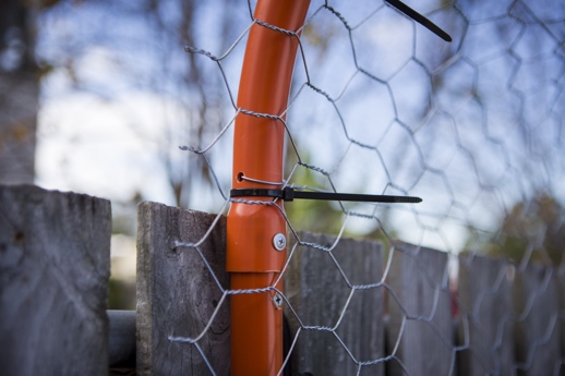 can you use chicken wire for dog fence