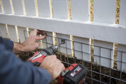 Fencing to keep hotsell dogs from digging under